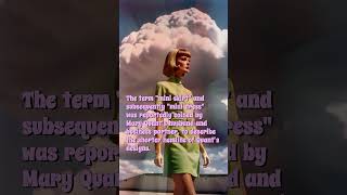 WHAT WAS THE MINI SKIRT REVOLUTION OF THE 1960S❤history shorts [upl. by Parnas]