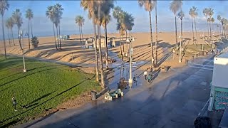 Venice Beach Webcam  Venice Beach Live Cam  venice beach live boardwalk cam [upl. by Ahsekyt]