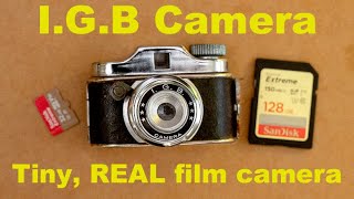 IGB Camera  50s Sub miniature budget marvel [upl. by Jakie]