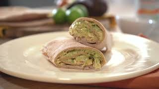 BURRITOS DE PAN PITA RELLENOS DE POLLO 🫓  RECETA FÁCIL Y DELICIOSA [upl. by Atiekal]