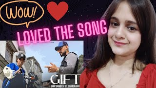 GIFT SONG BY GARRY SANDHU AND 1EYE REACTION  React with Himanshi [upl. by Oirogerg]