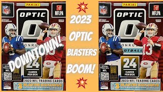 💥 Downtown 🔥 2023 Optic Football Blaster Boxes [upl. by Agee]