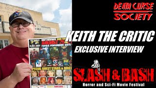 Keith the Critic Interview  Slash amp Bash Festival  Death Curse Society [upl. by Atinuj]