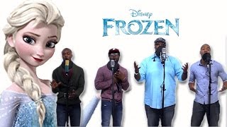 Let It Go  Frozen RampB Group AHMIR cover [upl. by Htenek866]