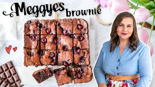 Meggyes brownie recept 🍒🍫 szétolvad a szádban [upl. by Ailec]