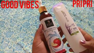 Good Vibes Apple Cider Vinegar ShampooMatrix Biolage Ultra Hydrating Shampoo  Review [upl. by Ephraim160]