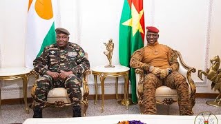 Niger  le général Tiani au Burkina pour renforcer lAlliance du Sahel [upl. by Adnohsat]