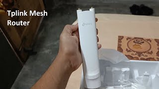 TPLink AC1200 EAP225 Wireless Gigabit IndoorOutdoor Access Point ReviewUnboxing Range Test Part1 [upl. by Kyl]