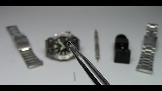 How to size a Seiko or any Pin and Collar Bracelet Watch and Learn 15 [upl. by Cumine]