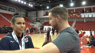 🇩🇴 Niverka Marte  Dominican Republic vs USA  2023 NORCECA Womens Continental Championship [upl. by Minette]