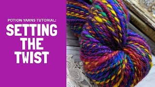 How to Finish Your Handspun Yarn [upl. by Nassir488]