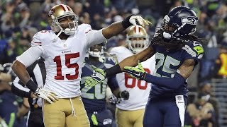 Richard Sherman Micd Up vs Michael Crabtree 2013 NFC Championship Game [upl. by Bible562]