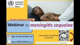 Meningitis Sequelae in the WHO African region Burden challenges and future directions [upl. by Stranger941]