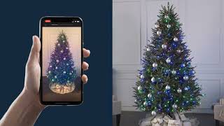 How to Set up Your Twinkly Christmas Tree  Balsam Hill AU [upl. by Denoting34]