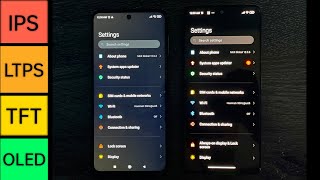IPS vs AMOLED vs TFT vs OLED vs LTPO  Which is BEST for You   ltps ips lcd vs ips lcd [upl. by Yggep]