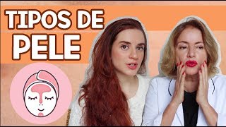 QUAL O SEU TIPO DE PELE OLEOSA SECA DERMATOLOGISTA EXPLICA [upl. by Sirron46]