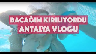 KOLUMUZ BACAĞIMIZ KIRILIYORDU VLOG [upl. by Illom]