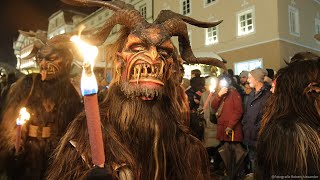 Krampuslauf Bad Tölz 2023 Perchten 4K [upl. by Fedirko63]