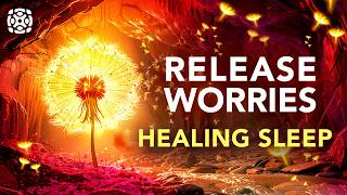 Heal Anxiety Let Go of Worries Crystal Caverns Guided Sleep Meditation [upl. by Ibby970]