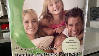 Is it WORTH buying a Bamboo Mattress Protector bamboo mattressprotector protector bed [upl. by Lawry]