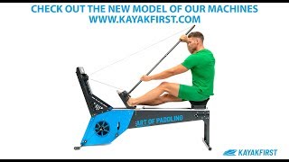 KayakFirst AllInOne Paddle Machine Paddling Ergometer or Paddling Simulator [upl. by Wilhelmine]