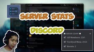 CÁCH SETUP SERVER STATS TRONG DISCORD [upl. by Dafna594]