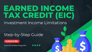 Earned Income Credit 2024  Investment Income Limitations [upl. by Sapphera]