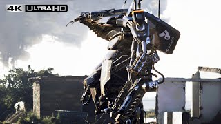 District 9 4K HDR  Mech Suit Battle [upl. by Jankell528]