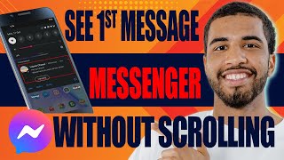 How to See First Message on Messenger Without Scrolling 2024 [upl. by Assil374]