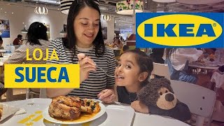 Fui ao IKEA  Compras  Restaurante delicioso 🍖😱🛒 [upl. by Nabru52]