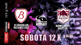 KS Budowlani wizjaMed Łódź  Budmex Rugby Białystok [upl. by Lepper]