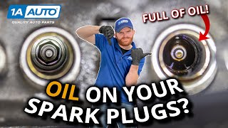 Oil on Spark Plugs Diagnose and Fix Spark Plug Tube Seals [upl. by Aissirac]