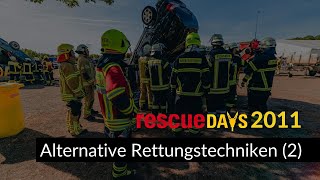 rescueDAYS 2011  Deggendorf  Alternative Rettungstechniken Teil 2 [upl. by Yanffit]