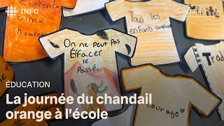 Vivre la journée du chandail orange à l’école [upl. by Arvind]