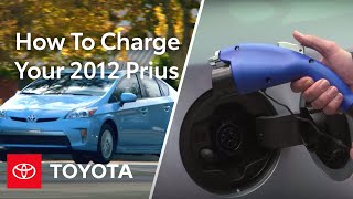 2012 Prius Plugin HowTo Charging  Toyota [upl. by Capone979]