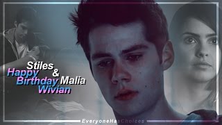 ►Stiles amp Malia │Goner HBD Wivian [upl. by Ormand]