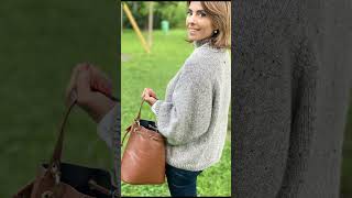 Liny sweater tutorial knitting neiperte perte handmade crocheting diy moda [upl. by Foote]