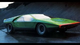 2598 Alfaromeo carabo 1968 Prototype Car [upl. by Galina]