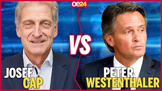 FELLNER LIVE Josef Cap vs Peter Westenthaler [upl. by Saul]