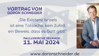 Israel zwischen Konflikt und Hoffnung  Vortrag mit Doron Schneider in der Pauluskirche Hegnach [upl. by Ynnohj]