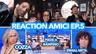 Celentano che SCLERA e cantanti in PUNIZIONE  Reaction pomeridiano Amici ep5 [upl. by Odnuges492]