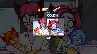 GIVING BIRTH 🔥 HOT VS COLD ❄️ Part 1 [upl. by Aihcropal955]