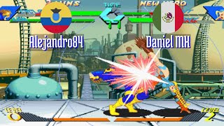 FT5 xmvsf Alejandro84 EC vs Daniel MX MX XMen vs Street Fighter Fightcade Jul 7 [upl. by Soalokcin]