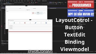 Basic 02  WPF DevExpress MVVM Controls  SimpleButton Binding Viewmodel  AutoCreate [upl. by Natsirhc330]