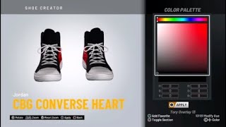 HOW TO MAKE CDG CONVERSE HEARTS [upl. by Issiah]