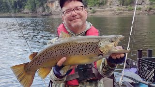 My Third Trout Of A Lifetime Center Hill Dam [upl. by Noiramed21]