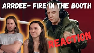 ArrDee Fire In The Booth REACTION [upl. by Gross]