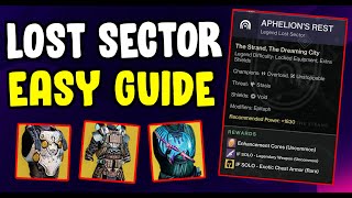 Aphelions Rest Master and Legend Lost Sector Guide  Destiny 2 [upl. by Nahtanha]