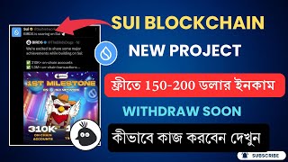 Birds Airdrop Bangla  Sui Blockchain Supported Project  Minimum 150200 Dollar Income [upl. by Harlan]