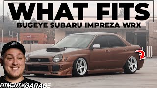 What Wheels Fit a Bugeye Subaru Impreza WRX [upl. by Ulyram663]